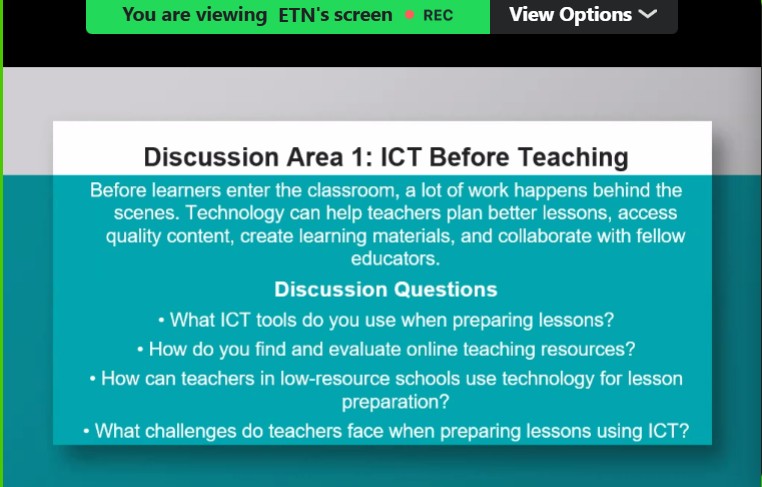 integrating ICT