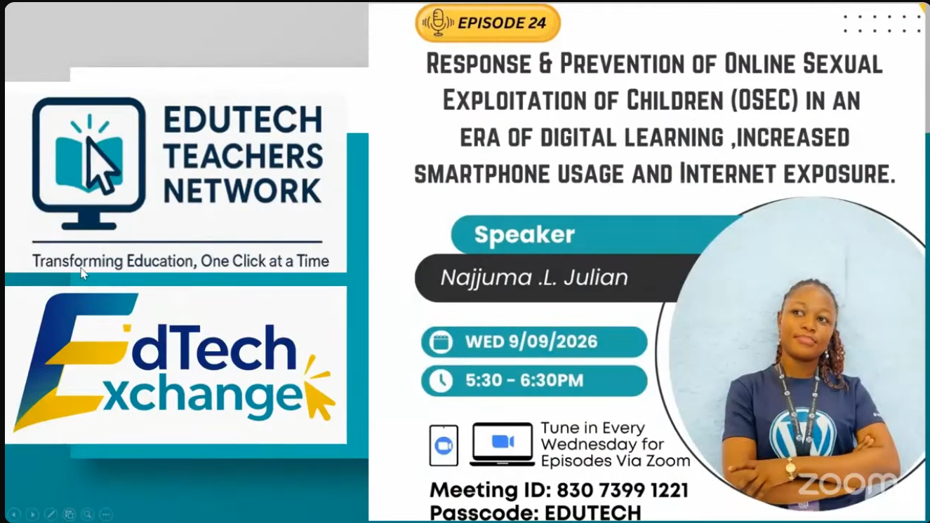 Prevention of Online Sexual Exploitation of Children in the Digital Learning Era